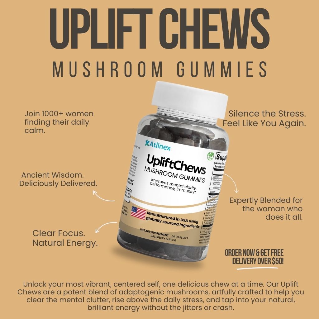 Uplift Chews Mushroom Gummies